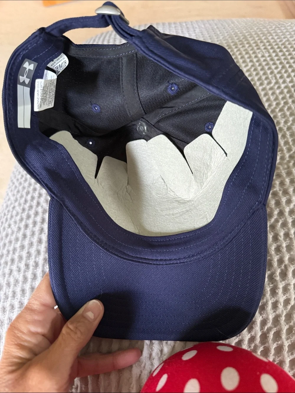Under Armour Navy Cap with Patriotic Logo